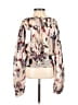 IRO Ivory Tan Long Sleeve Blouse Size L - photo 2