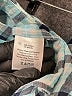 Eddie Bauer Plaid Blue Long Sleeve Button-Down Shirt Size XL - photo 8