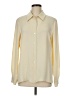 Talora Color Block Ivory Long Sleeve Blouse Size M - photo 1