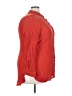 Cato Red 3/4 Sleeve Button-Down Shirt Size 22 - photo 4