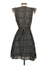 THML 100% Polyester Polka Dots Black Cocktail Dress Size S - photo 2