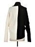 Elan Color Block Black Turtleneck Sweater Size S - photo 2