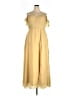 Unbranded 100% Polyester Yellow Casual Dress Size 18 - photo 1