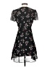 Madewell 100% Polyester Floral Black Casual Dress Size 00 - photo 2
