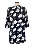 19 Cooper 100% Viscose Print Black Casual Dress Size M - photo 2