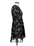 Madewell 100% Polyester Floral Black Casual Dress Size 00 - photo 4