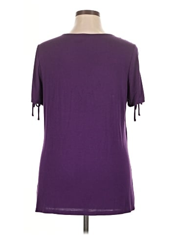 Lane Bryant Outlet Short Sleeve Top (view 2)