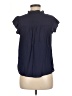 E&M Collection Blue Short Sleeve Blouse Size M - photo 2