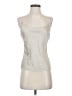 St. John Ivory Sleeveless Silk Top Size 2 - photo 1