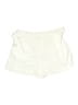 New Look 100% Rayon Solid Ivory Shorts Size XL - photo 2