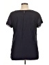 Gap Black Short Sleeve Blouse Size XL - photo 2