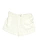 New Look 100% Rayon Solid Ivory Shorts Size XL - photo 1