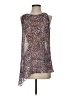 BCBGeneration 100% Polyester Blue Sleeveless Blouse Size S - photo 1