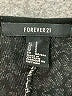 Forever 21 Polka Dots Silver Black Long Sleeve Blouse Size S - photo 7