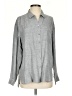 J.Jill Tweed Gray Long Sleeve Button-Down Shirt Size S - photo 1