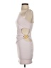 Missguided Solid Gray Cocktail Dress Size S - photo 5