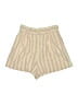 Zara TRF Stripes Pink Shorts Size M - photo 1