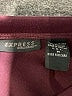 Express Solid Burgundy Casual Skirt Size M - photo 4