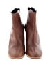 J.Crew Collection 100% Leather Brown Ankle Boots Size 9 - photo 2