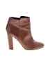 J.Crew Collection 100% Leather Brown Ankle Boots Size 9 - photo 1