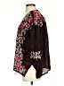 Johnny Was 100% Polyester Black 3/4 Sleeve Blouse Size S - photo 5