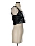 Pink Rose 100% Polyurethane Black Sleeveless Top Size S - photo 4