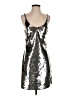MICHAEL Michael Kors 100% Polyester Metallic Silver Cocktail Dress Size XXS - photo 1