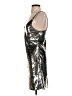 MICHAEL Michael Kors 100% Polyester Metallic Silver Cocktail Dress Size XXS - photo 5
