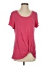 Nine Britton Pink Short Sleeve Top Size S - photo 1