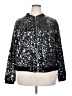 Sanctuary 100% Polyester Stars Silver Jacket Size 2X - photo 1