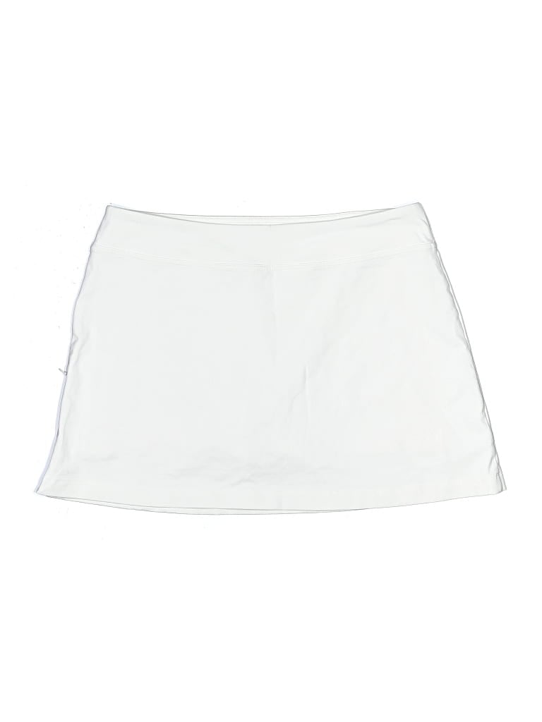 Pre-owned Athleta Active Skort In White