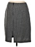 Unbranded 100% Polyester Chevron-herringbone Gray Casual Skirt Size 8 - photo 2