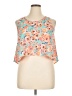 Dainty Hooligan Orange Sleeveless Blouse Size XL (estimated) - photo 1