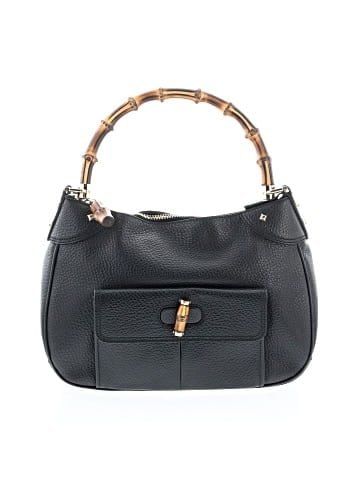 Gucci Leather Shoulder Bag - front