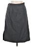 Giorgio Armani 100% Cupro Solid Gray Formal Skirt Size 8 - photo 1