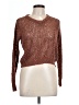 Espresso Brown Long Sleeve Top Size L - photo 1