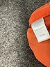 Neiman Marcus 100% Polyester Orange Sleeveless Blouse Size M - photo 5