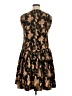Unbranded Print Brown Cocktail Dress Size 15 - photo 2