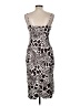 Adam Lippes 100% Polyester Animal Print Brown Cocktail Dress Size 6 - photo 2