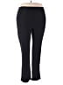 Bobbie Brooks Solid Black Active Pants Size 2X - photo 1