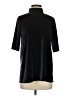 Ann Taylor LOFT Solid Blue Black Short Sleeve Top Size S - photo 1