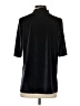 Ann Taylor LOFT Solid Blue Black Short Sleeve Top Size S - photo 2