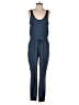 Athleta Solid Blue Jumpsuit Size S - photo 1