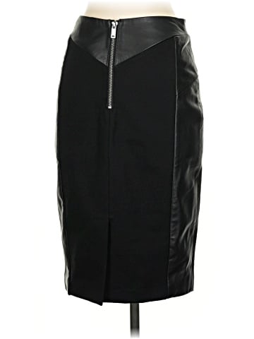 Reiss Faux Leather Skirt (view 2)