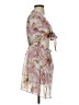 ASOS 100% Polyester Floral Pink Cocktail Dress Size 6 - photo 4