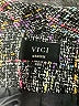 VICI 100% Polyester Tweed Gray Blazer Size M - photo 6