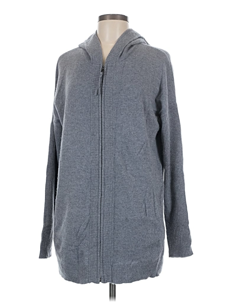 Pre-owned Ugg Zip Up Hoodie In Gray