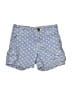 Hanna Andersson 100% Cotton Paisley Blue Cargo Shorts Size 80 cm / US 12-18 MO - photo 1