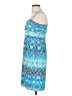 Willi Smith Print Blue Cocktail Dress Size M - photo 5