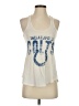 Junk Food 100% Cotton White Tank Top Size XS - photo 1